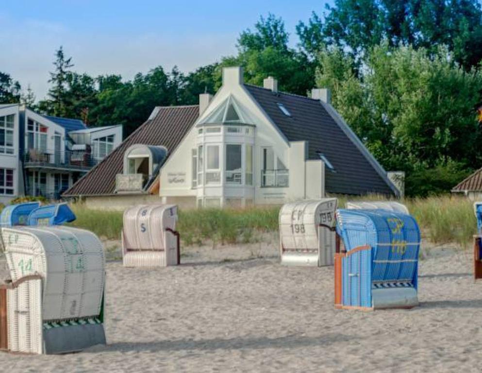 ホーヴァハトFerienwohnanlage Duenenhausアパートメント エクステリア 写真